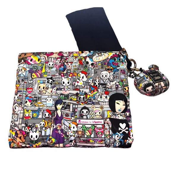LeSportSac x Tokidoki Limited Print Pouch Set - Picture 4 of 6